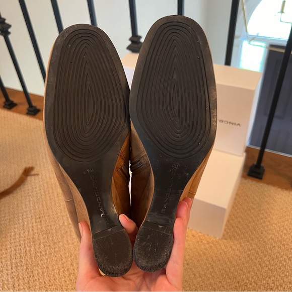 Brown wedge booties - Picture 8 of 8